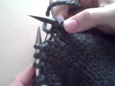 Unknit or Tink Stitches