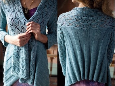 #3 Cardi Wrap, Vogue Knitting Spring.Summer 2012