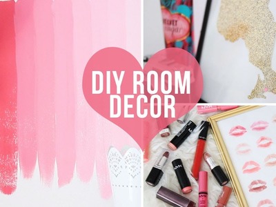 ♡ 3 Easy Room Decor.Wall Art DIYs♡ | LaurDIY