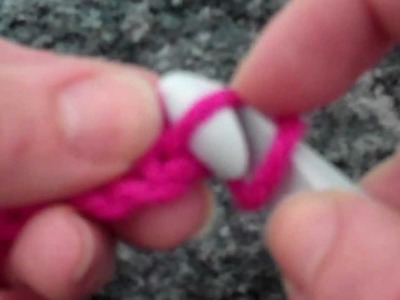 Back Loop Only(BLO) Slip Stitch Crochet