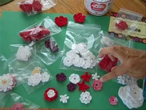 Beginner's Guide to Crochet Flowers for Paper Crafts, Cards, Scrapbooking