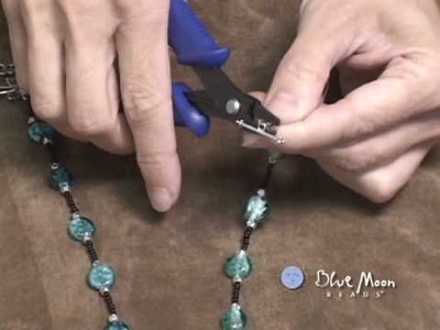 Blue Moon Beads "Learn to make an easy necklace with Art Glass" Video Tutorial