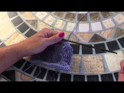 Crochet Post Stitch Cable Tutorial