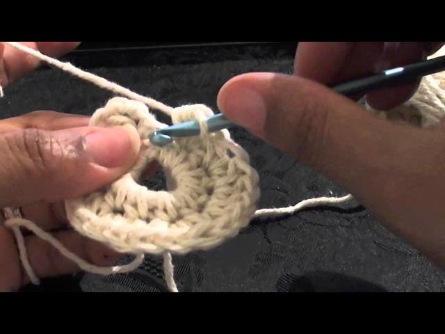 Crochet Tutorial: Easy Sunflower Coaster