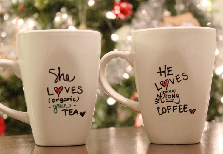 DIY Personalized mug + Holiday Gift Idea - C2C Day 6