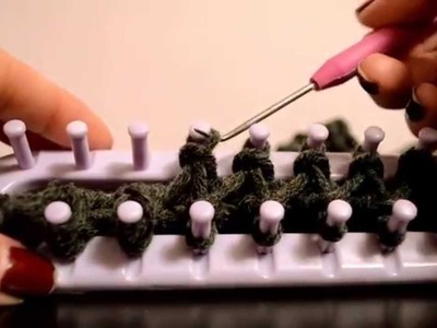 FASTEST WAY to Cast.Bind Off on a Knitting Loom