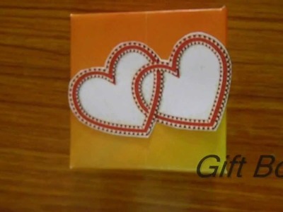 Gift Box - Paper Crafts