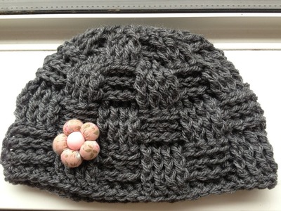 How to crochet a Basket hat