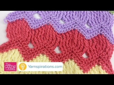 How to Crochet the Vintage Fan Ripple Stitch
