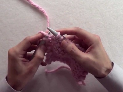 KNITTING HOW-TO: Purl Increase [P inc]