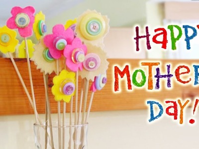 Mother's Day Button Bouquet | Mother's Day Crafts | Mother's Day Gift Ideas