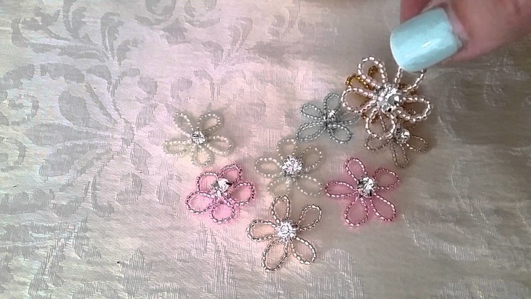 Seed Beads! Flowers and Butterflies