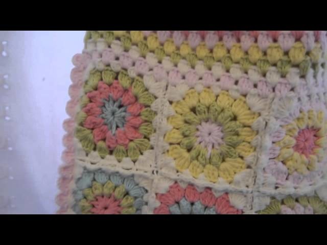 Starburst Crocheted Bag (my way to de-stress)
