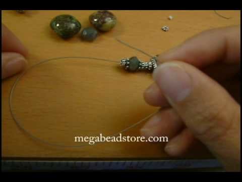 Bali Bead and lampwork Bead Bracelet by Megabeadstore