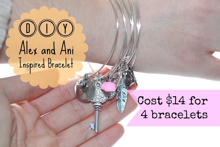DIY Alex and Ani Inspired Bracelet