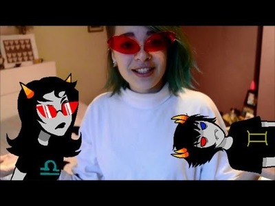 DIY Terezi glasses from Homestuck (also works for Sollux)