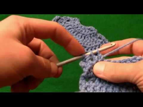 How To Crochet 2  Together Decrease-Left Handed