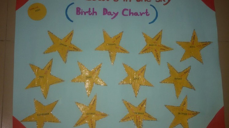 Make a Birthday Chart for Children - DIY Crafts - Guidecentral