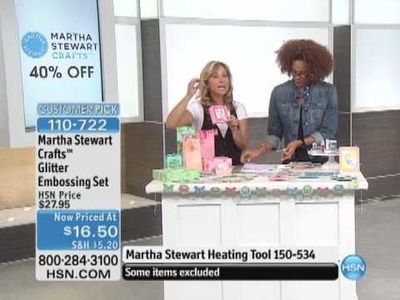 Martha Stewart Crafts Glitter Embossing Set