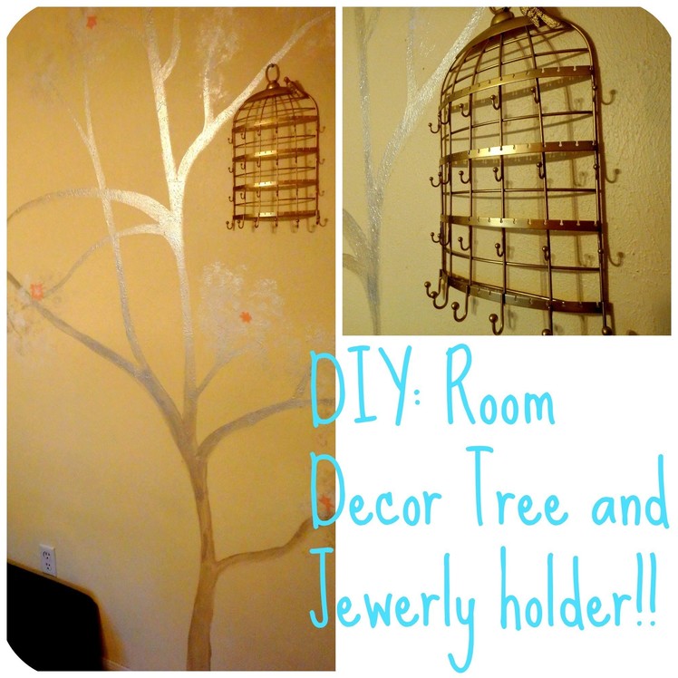 Room DIY: Wall tree decor