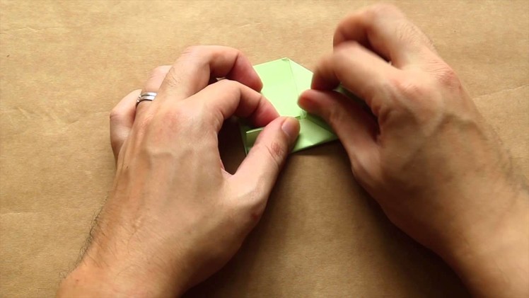 Simple Origami For Kids - Jumping Frog