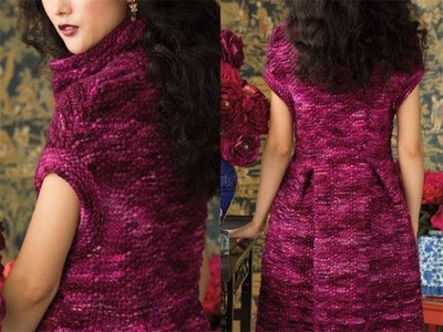 #13 Pleated Dress, Vogue Knitting Holiday 2012