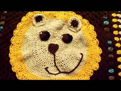 Crochet Show & Tell - Gentle Lion Baby Blanket