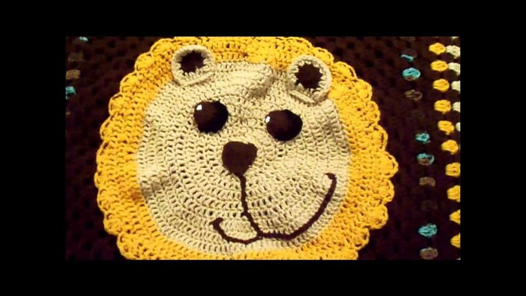 Crochet Show & Tell - Gentle Lion Baby Blanket