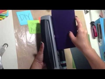 DIY Day Timer 7-hole Punch