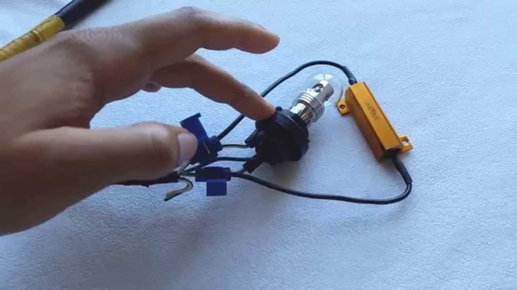 DIY - How to Install LED Blinker. Turn Signal Resistors  - Enlight Tutorial
