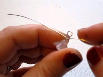 How to Wire Wrap Side Drilled  Beads
