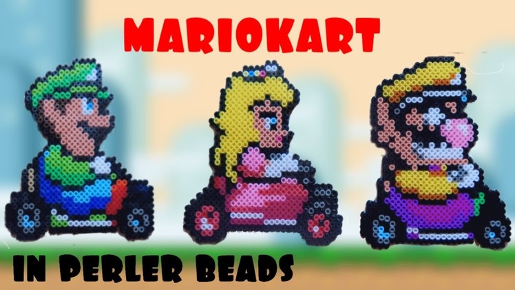 MARIO KART in Perler Beads |Ideas and inspiration
