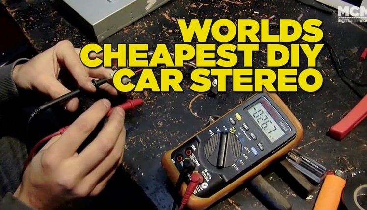 Mighty Car Mods - Worlds Cheapest DIY Car Stereo