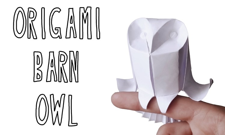 Origami Barn Owl (Riccardo Foschi)