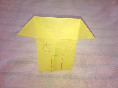 Paper House - Origami Paper Crafts for Kids