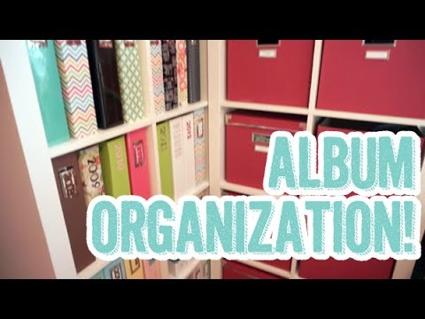 500: My Updated Scrapbook Album Organization