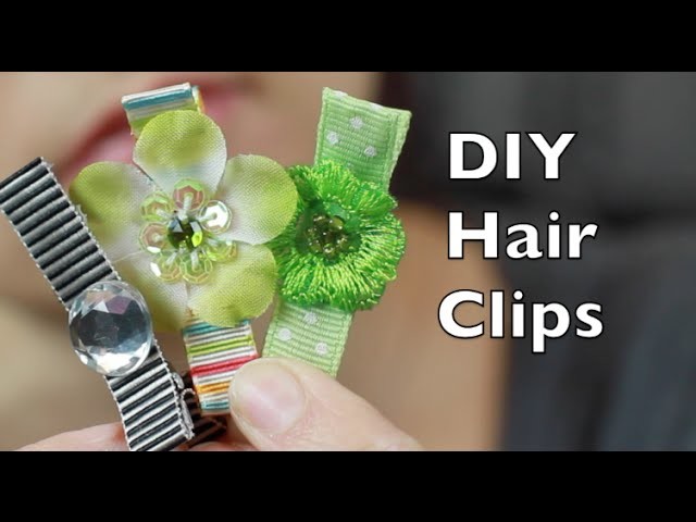 DIY Hair Clip | Covered Alligator Hair Clip Tutorial