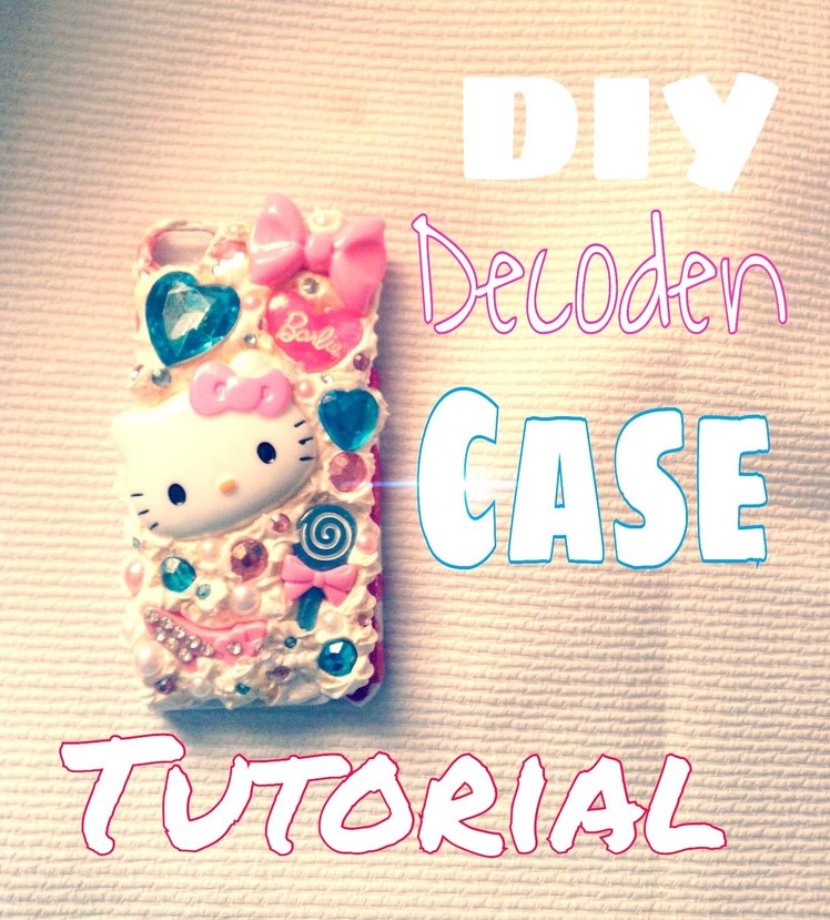 DIY: How to Decoden iPod 5 Case Tutorial