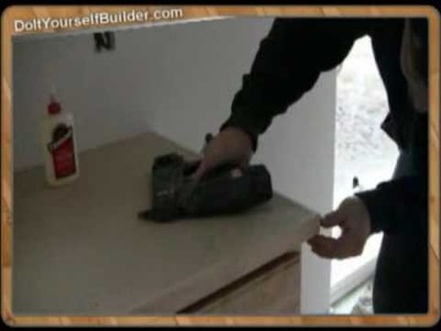 DIY-"How to Install Cabinets" Sample 6 of 6 "Installing Trim"