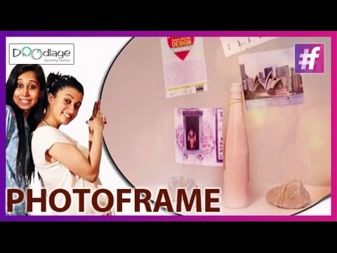 DIY Tutorial : How to Make a Super Cool Photo Frame