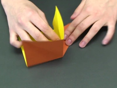How to Fold an Origami Dog Box