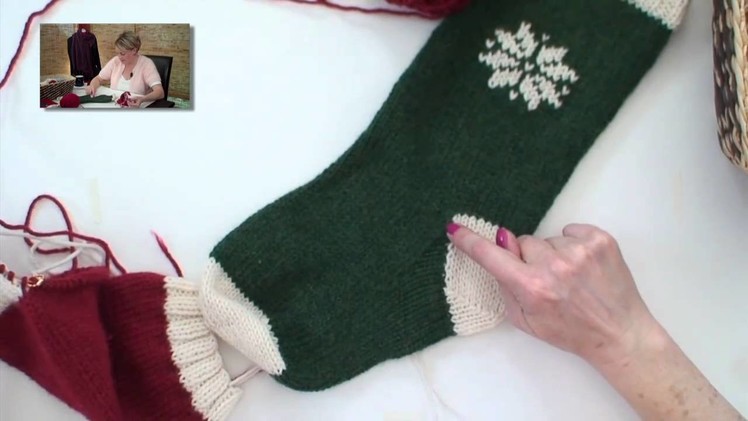 Learn to Knit a Christmas Stocking - Part 4