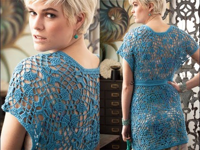 #5 Wrapped Tunic, Vogue Knitting Crochet 2012