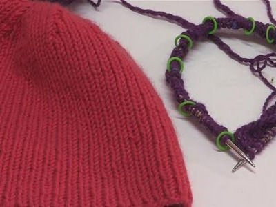 A guide to knitting a beanie