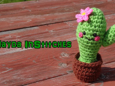 Amigurumi Cactus - Super Cute Crochet Along Tutorial