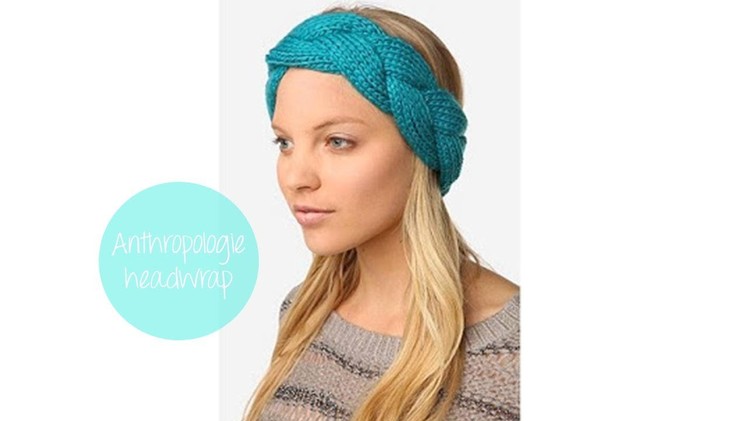 Anthro-Inspired Plaited Head Wrap