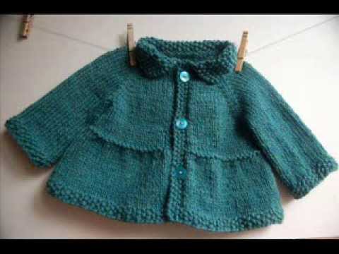 Baby + Toddler Tiered Coat and Jacket - Knitting Pattern Presentation