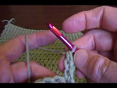 Back to Basics Crochet: Alternative Double Crochet turning chain