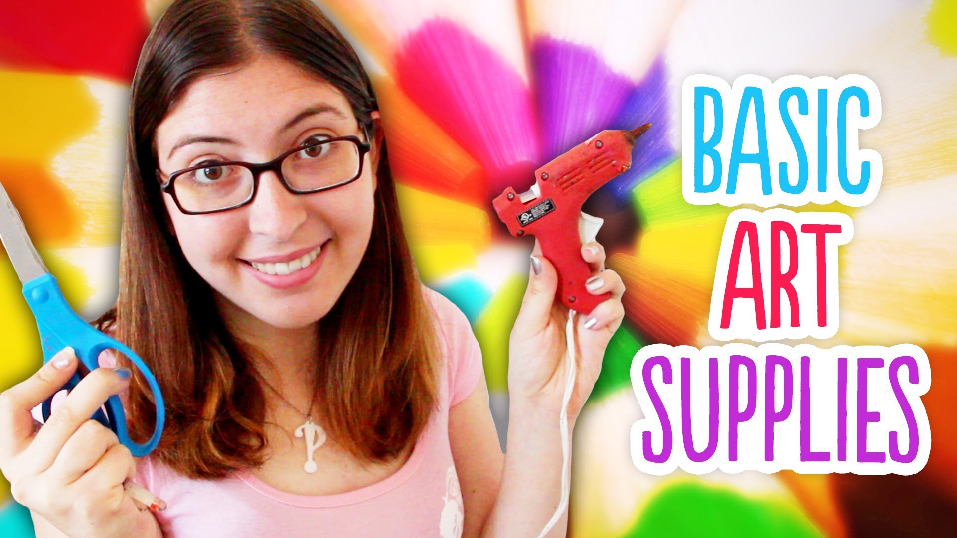 Basic Art Supply Kit. Great for Back to School or Beginner DIY Projects!