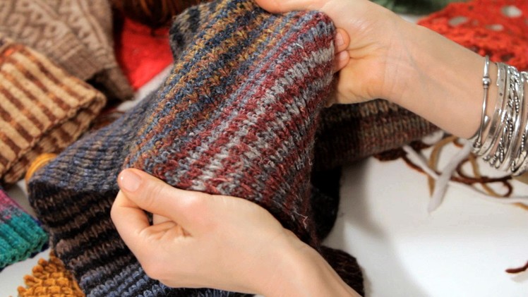 Basic Knitting Stitches for a Scarf | Knitting